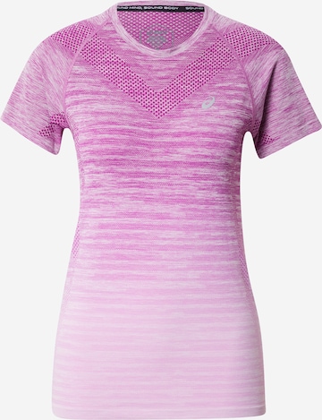 ASICS - Camiseta funcional en lila: frente