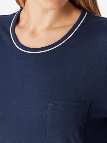 SCHIESSER Schlafanzug ' Comfort Essentials ' in Blau