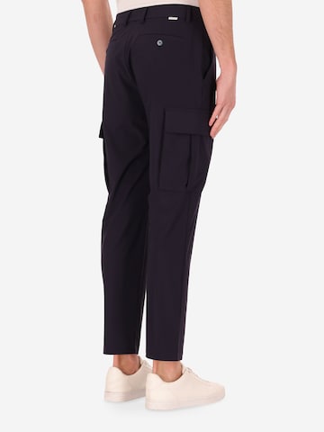 Distretto12 Tapered Cargobroek 'Active' in Blauw