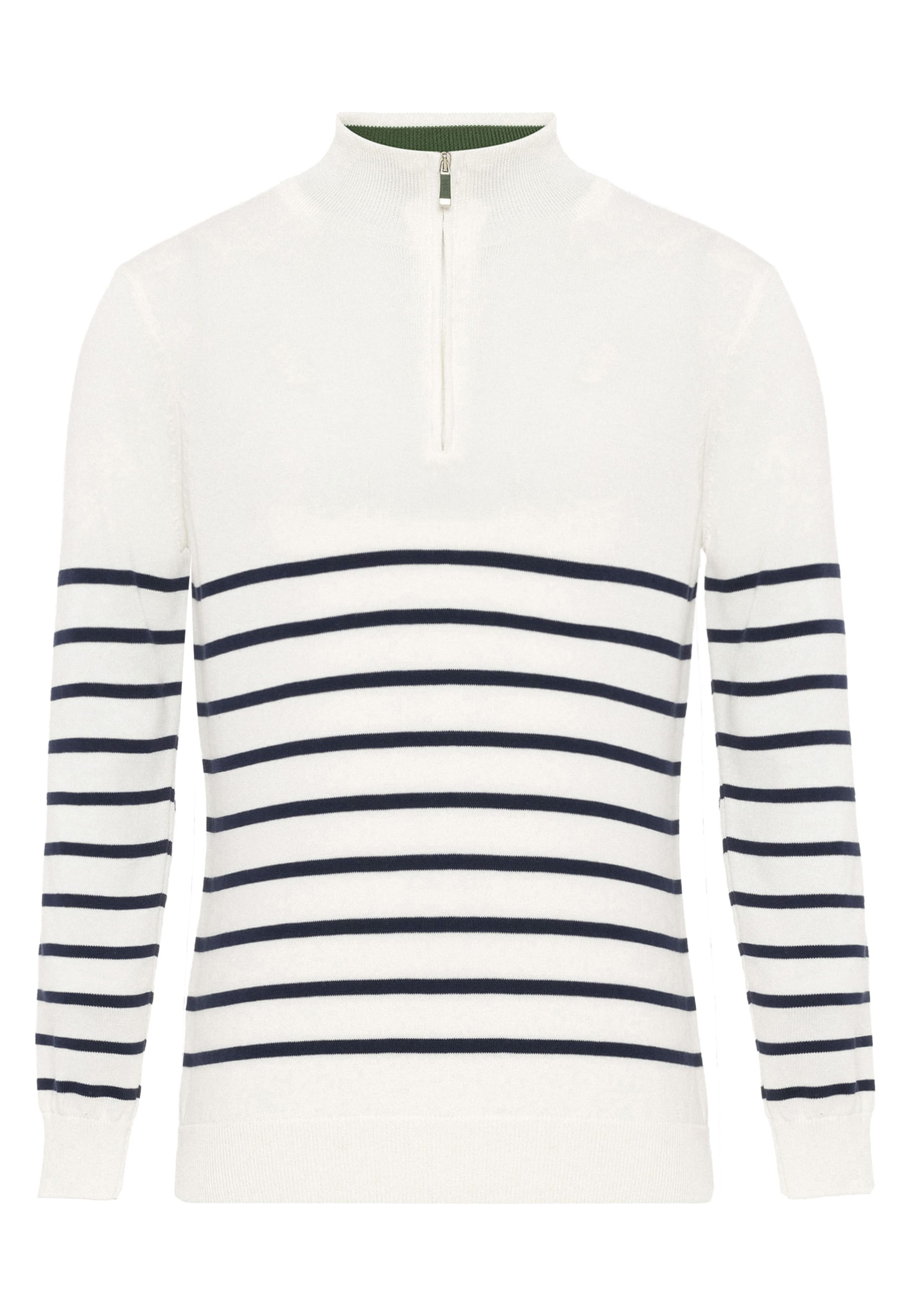 Pull-over Felix Hardy en blanc : devant