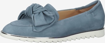 PETER KAISER Classic Flats in Blue: front