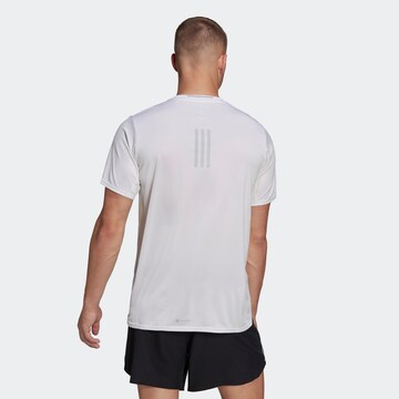 ADIDAS SPORTSWEAR Λειτουργικό μπλουζάκι 'Designed 4 Running' σε λευκό