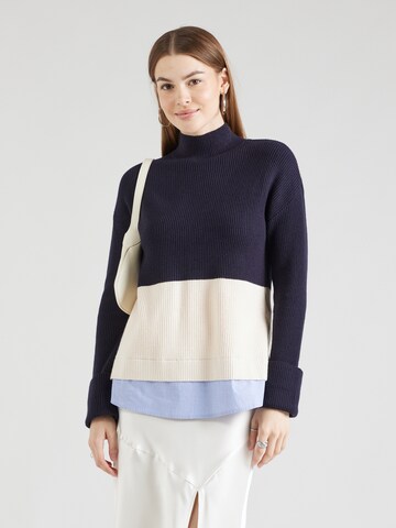 Pull-over Springfield en bleu : devant