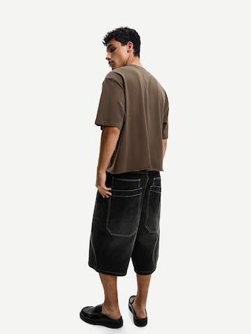 Bershka Shirt in Brown