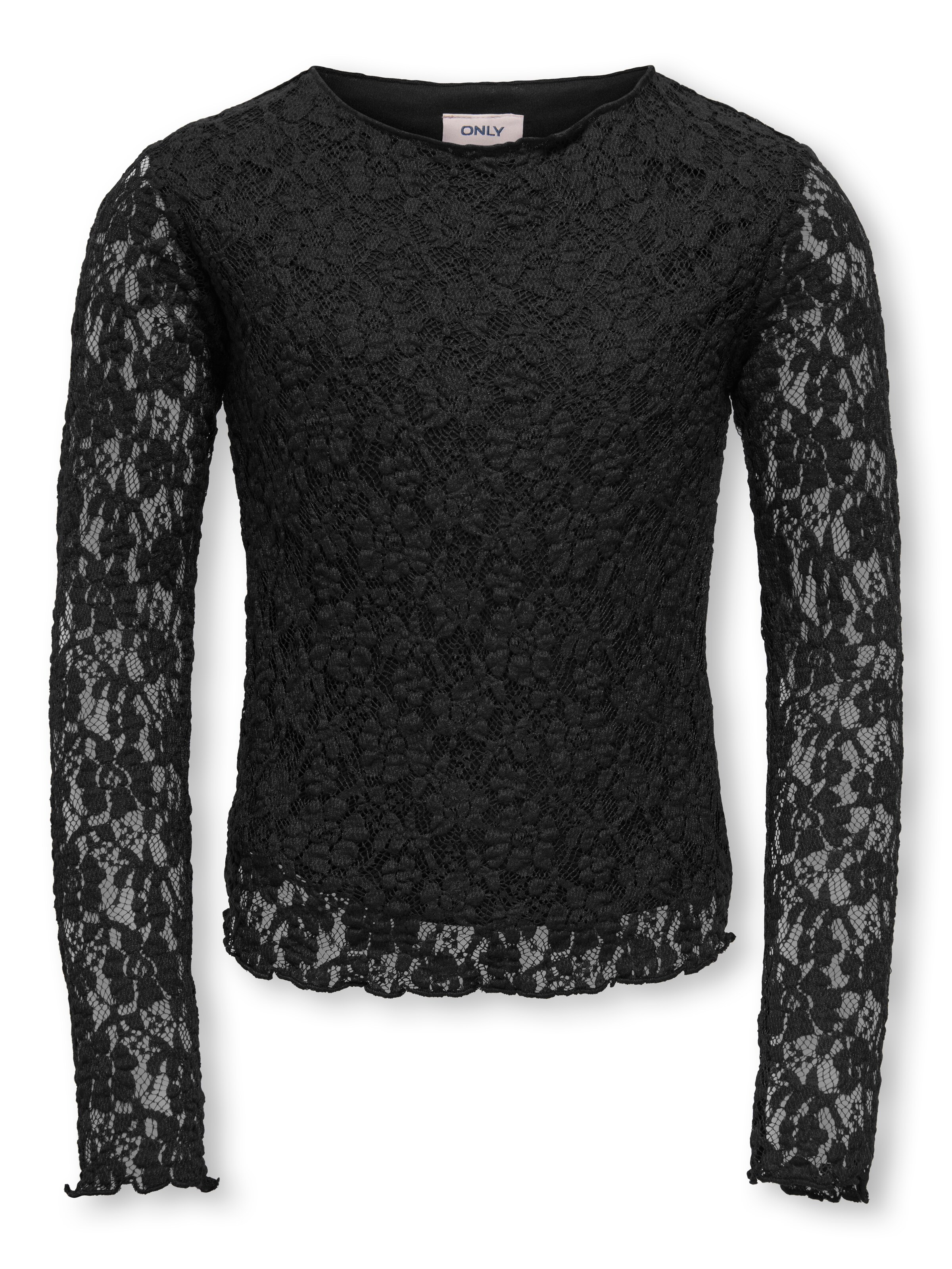 ONLY GIRLS Shirt 'KOGLIA' in Black: front