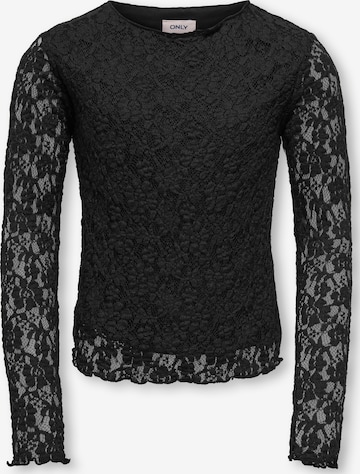 ONLY GIRLS Shirt 'KOGLIA' in Black: front