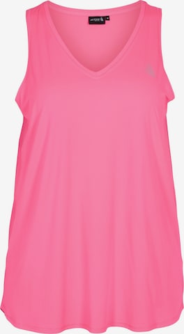 Active by Zizzi Top 'ABASIC' in Pink: predná strana