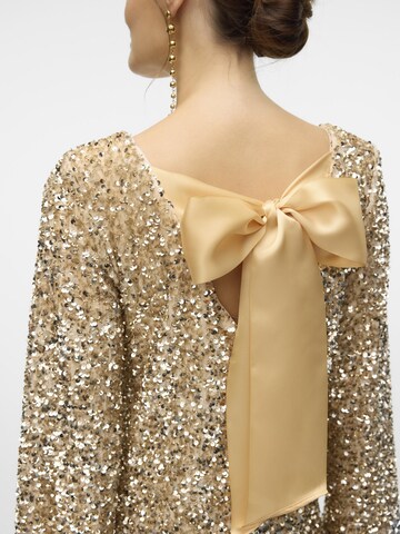 Robe de cocktail 'LAILA' VERO MODA en beige