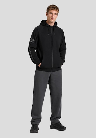 UMBRO Sweatvest 'Terrace' in Zwart