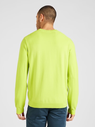 BOSS Пуловер 'Momentum' в зелено