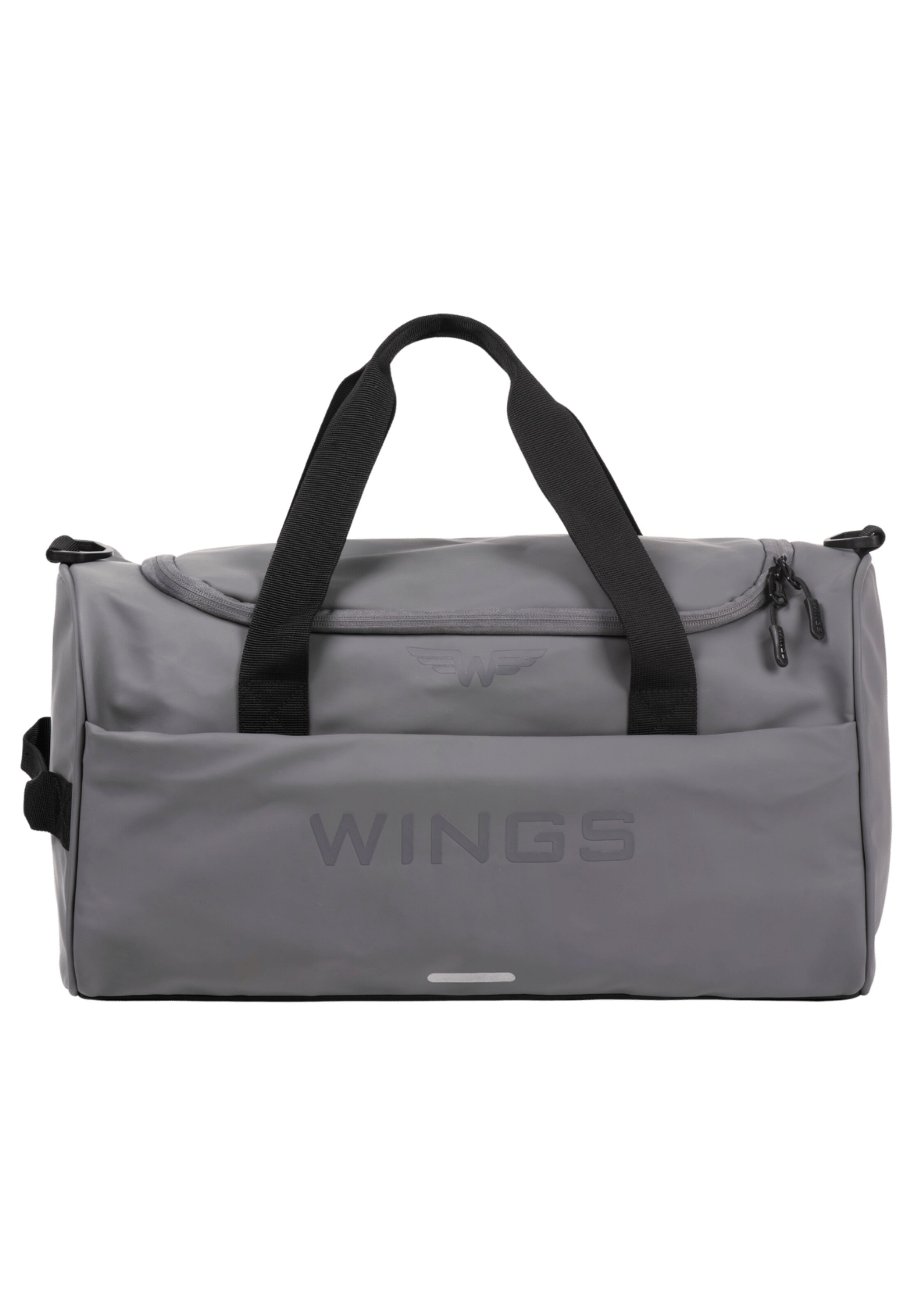 WINGS Weekendtaske 'STORK' i grå: forside