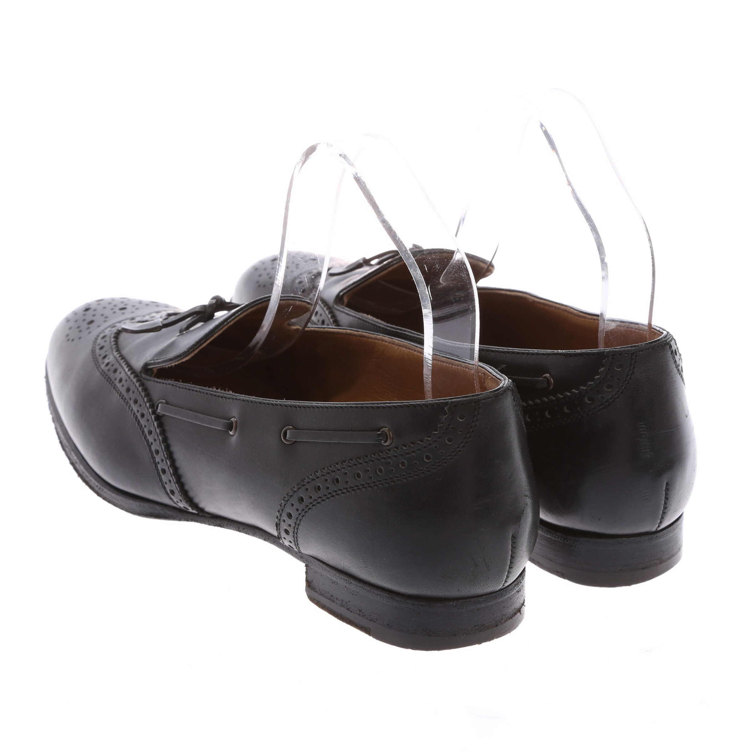 HERMÈS Halbschuhe 38 in Schwarz