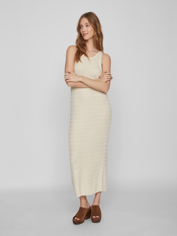 VILA Knit dress 'Margot' in Beige: front