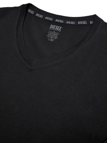 DIESEL - Camisa 'UMTEE-MICHAEL' em preto