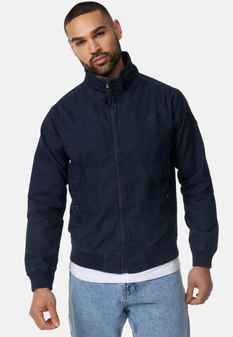 INDICODE JEANS Between-Season Jacket ' Forty ' in Blue