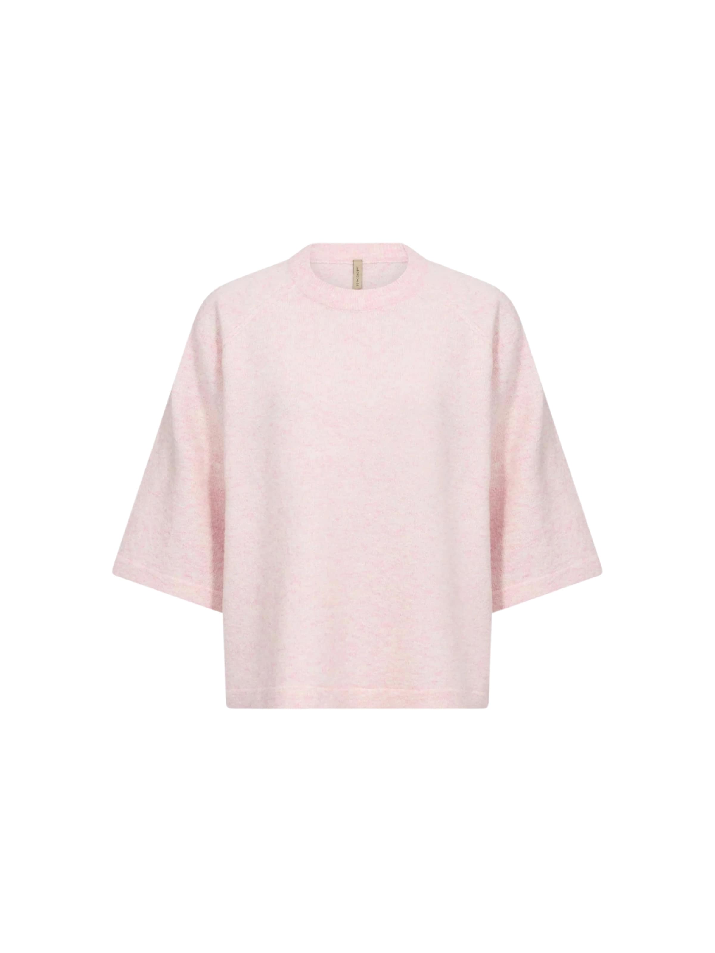Soyaconcept Pull-over 'ORLEAN 1' en rose chiné, Vue avec produit