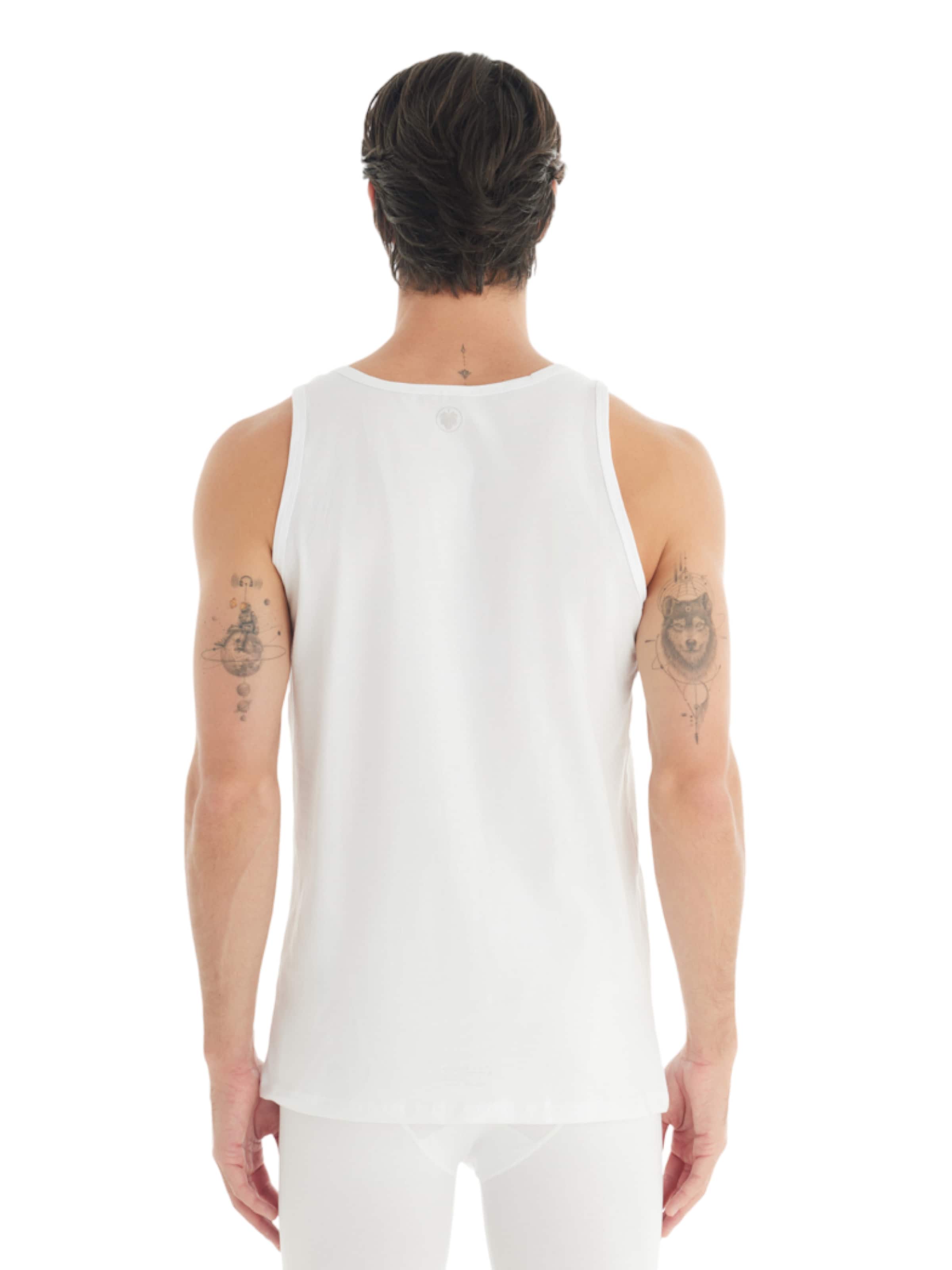 Maillot de corps Blackspade en blanc