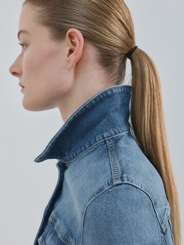 MANGO Jacke 'NEWVICKY' in Blau