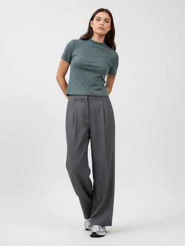 STUDIO SELECT Loosefit Παντελόνι πλισέ 'Elsa' σε γκρι