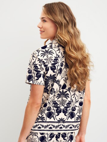 CALIDA Slaapshirt 'Favourites Beach' in Zwart