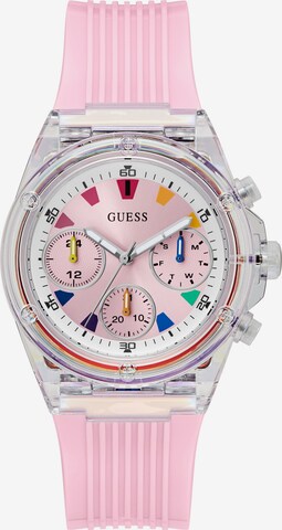 Orologio analogico 'ATHENA' di GUESS in rosa: frontale