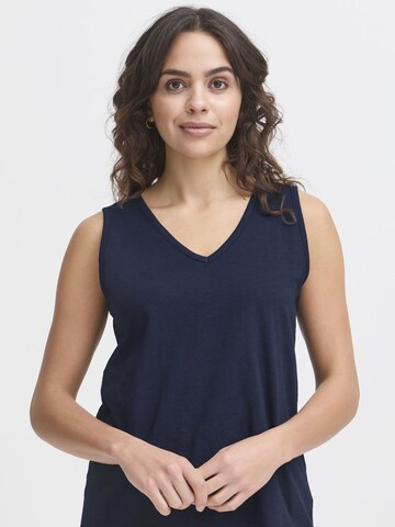 Fransa Top 'Dalia' in Blau