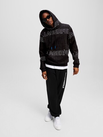 KARL LAGERFELD JEANS Sweatshirt in Black