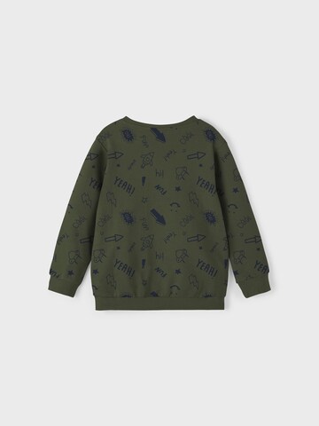 NAME ITSweater majica 'VIFELIX' - zelena boja