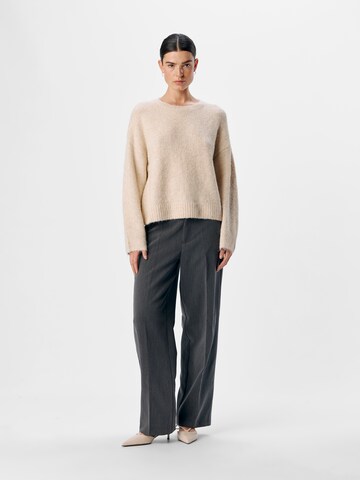 Pull-over 'OBJSaggia' OBJECT en beige