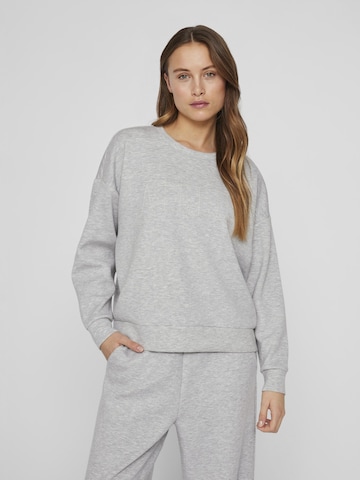 VILA Sweatshirt in Grey: front