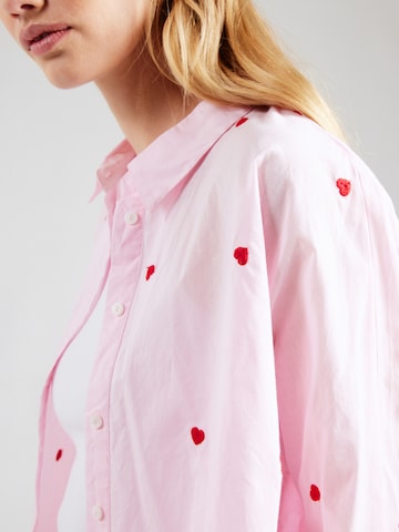 ONLY Blouse 'ONLNEW LINA' in Roze