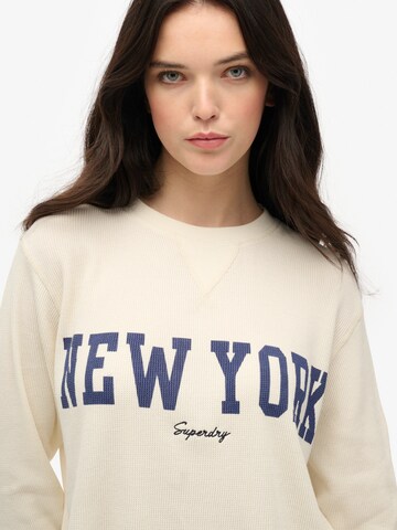 Superdry & Co Суичър 'Athletic Essential' в бяло