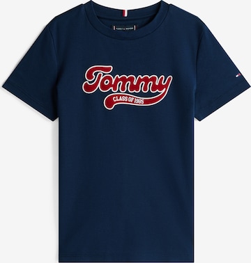 T-Shirt 'VARSITY' TOMMY HILFIGER en bleu : devant