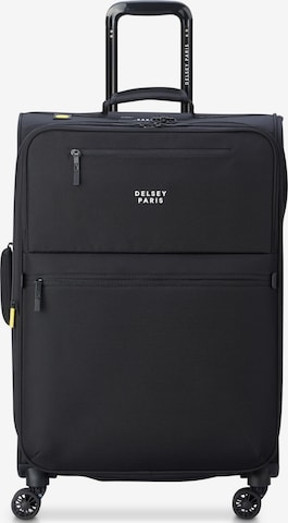 Trolley di Delsey Paris in nero: frontale