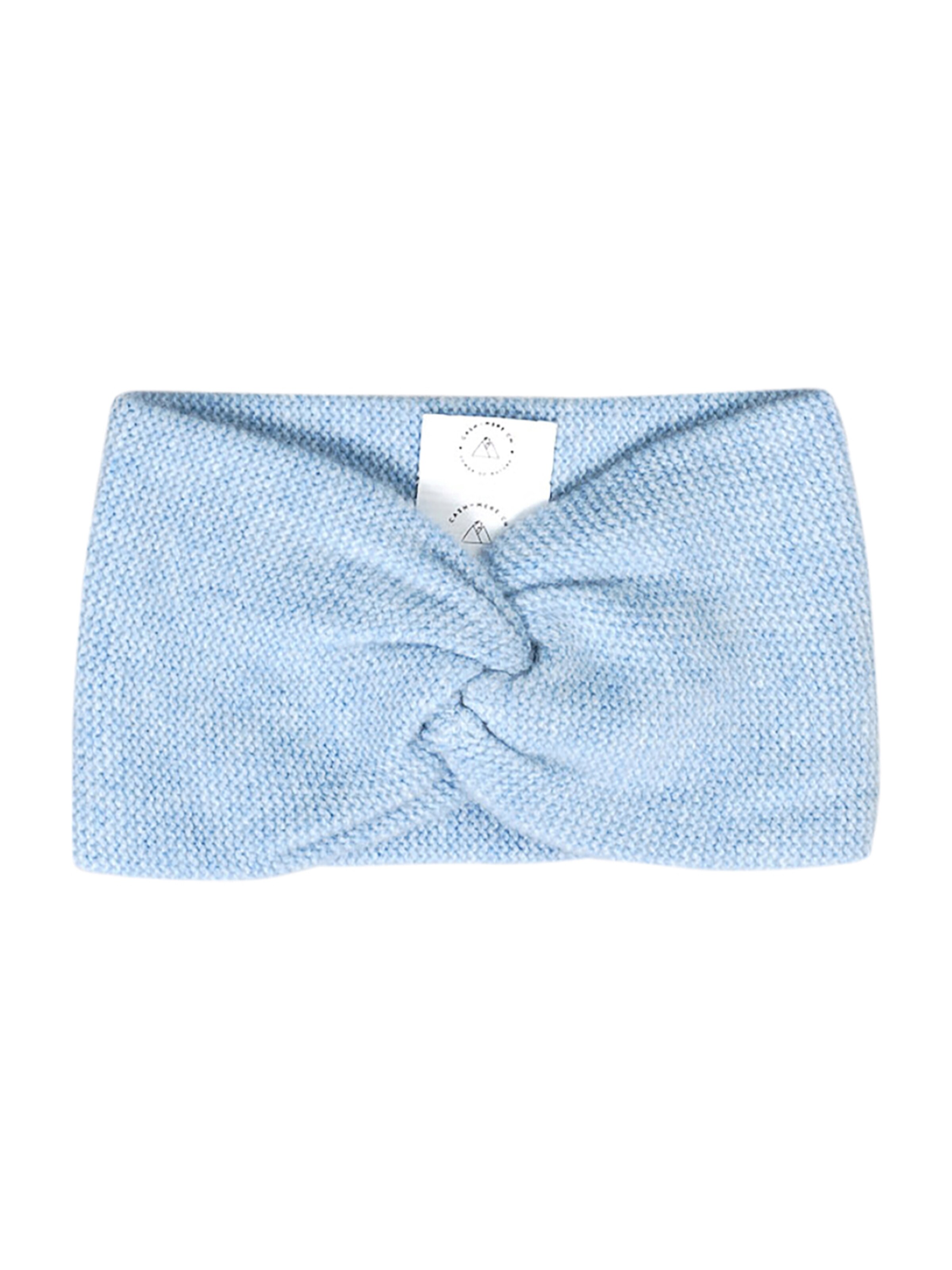 CASH-MERE.CH Otsanauha värissä sininen: etupuoli