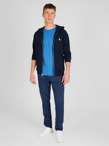 Abercrombie & Fitch Sweatjacke in Blau