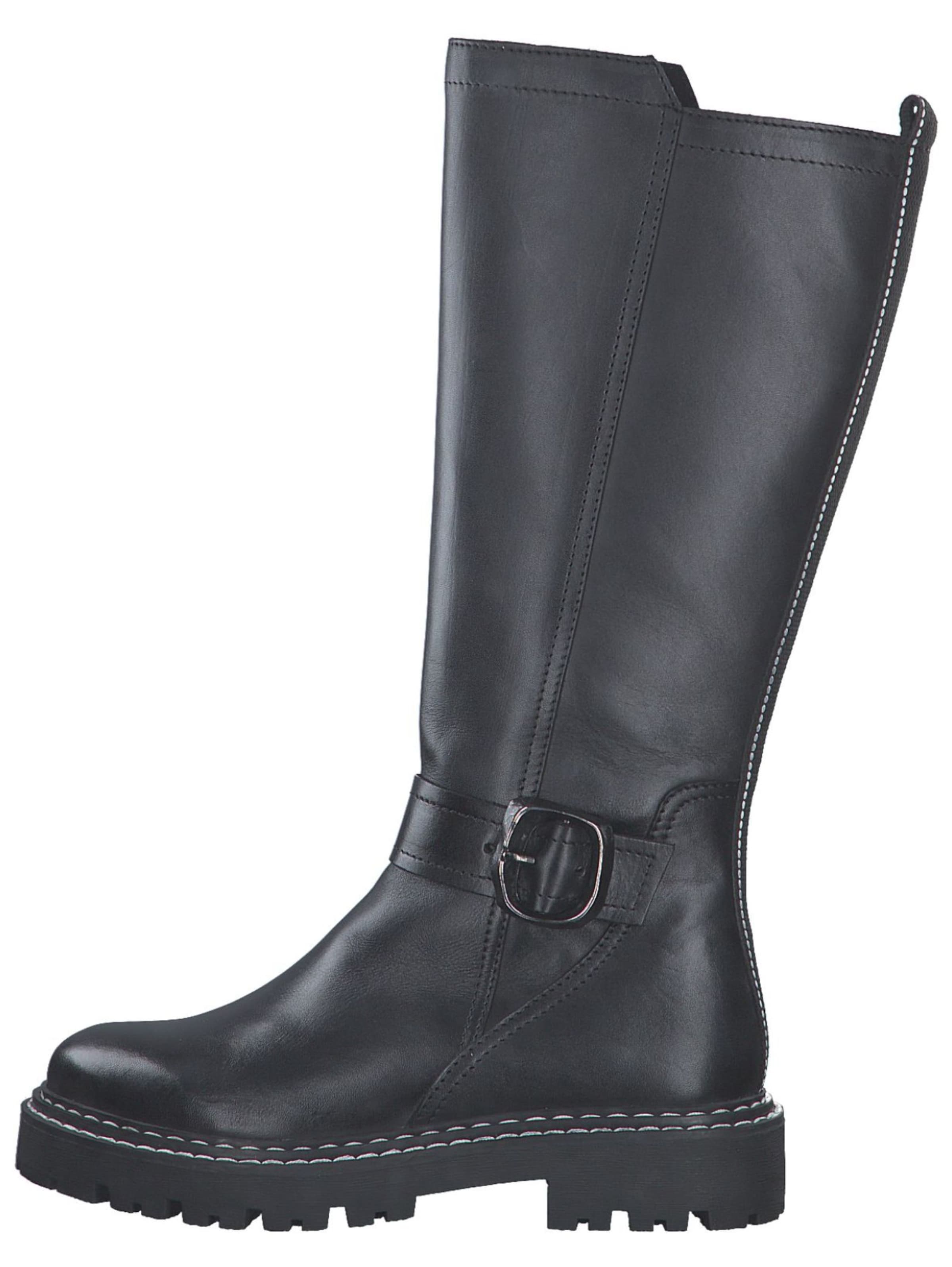 MARCO TOZZI Stiefel in Schwarz