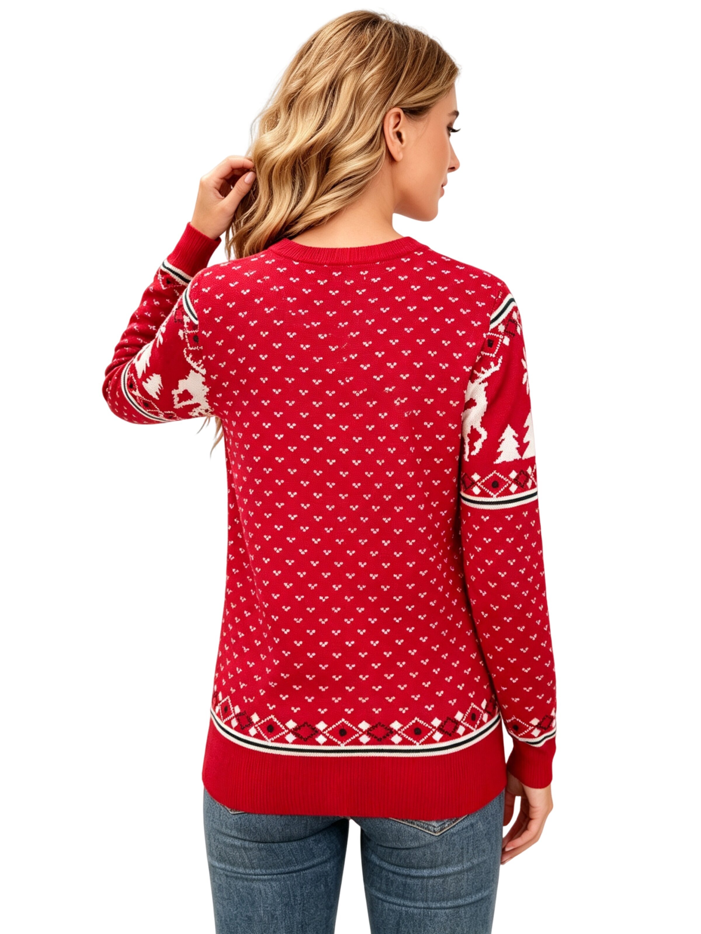 KoJooin Sweater in Red