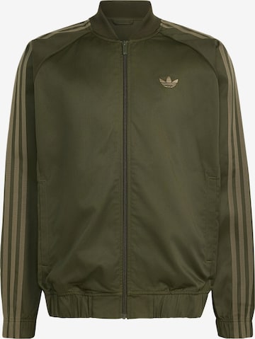 ADIDAS ORIGINALS Jacke 'Sst Adicolor Classics' in Grün: Vorderseite