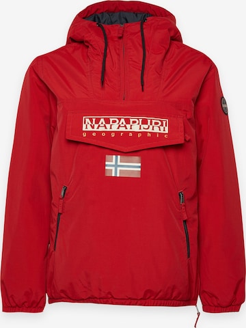 NAPAPIJRI Tussenjas in Rood: voorkant