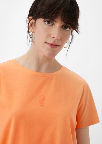 T-shirt comma casual identity en orange