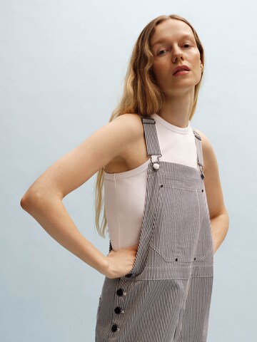 ABOUT YOU x Marie von Behrens Regular Dungarees 'Carla' in Blue