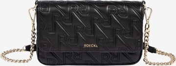 Roeckl Crossbody Bag in Black: front