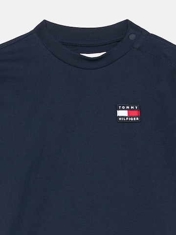 TOMMY HILFIGER Tričko 'HERITAGE' - Modrá