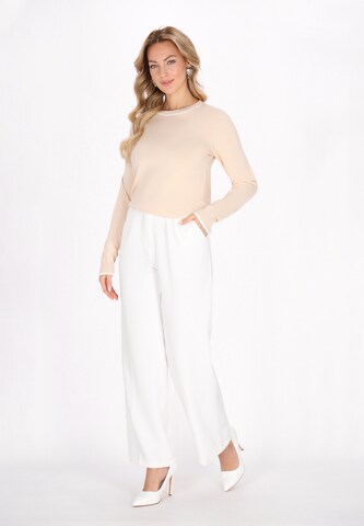 faina Trui in Beige