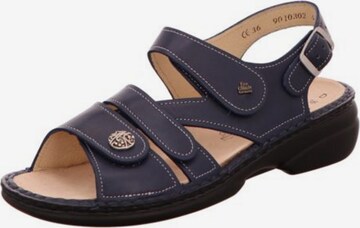 Finn Comfort Sandals in Blue: front