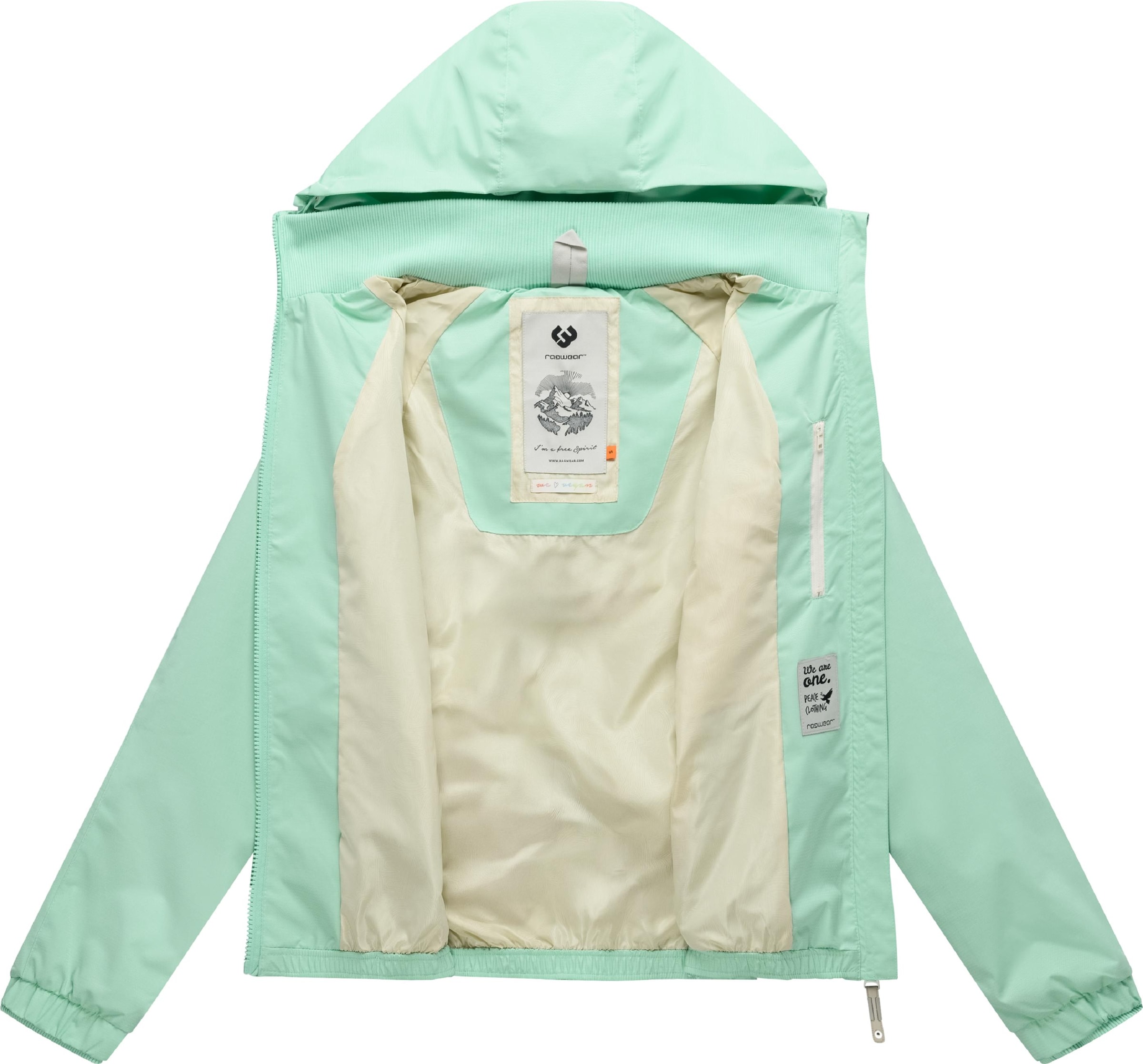 Veste fonctionnelle 'Dizzie' Ragwear en vert