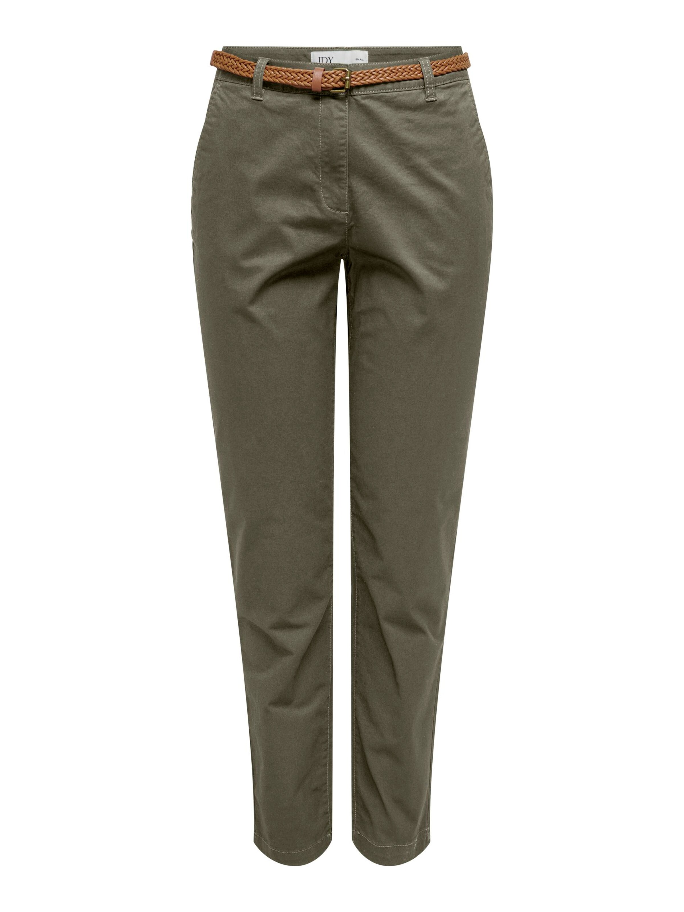 regular Pantaloni chino 'Chicago' di JDY in verde: frontale