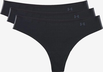 UNDER ARMOUR Regular Athletic Underwear in Black: front
