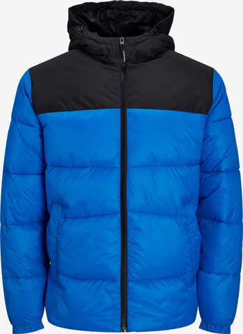 JACK & JONES Winter Jacket 'Chili' in Blue: front